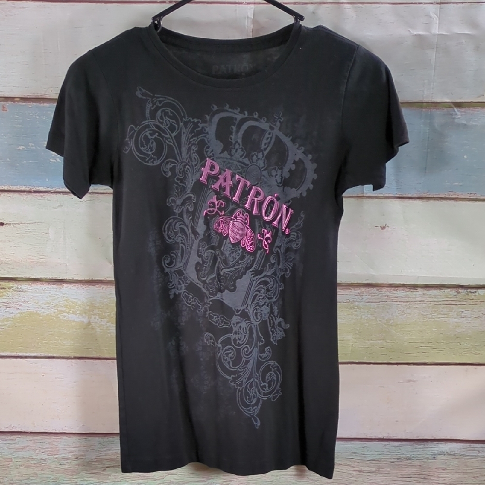 Women's Black Short Sleeve Tee